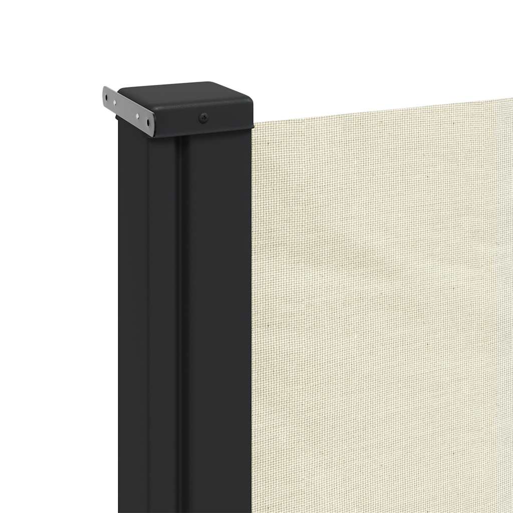 Seitenmarkise Ausziehbar Schwarz 100x300 cm