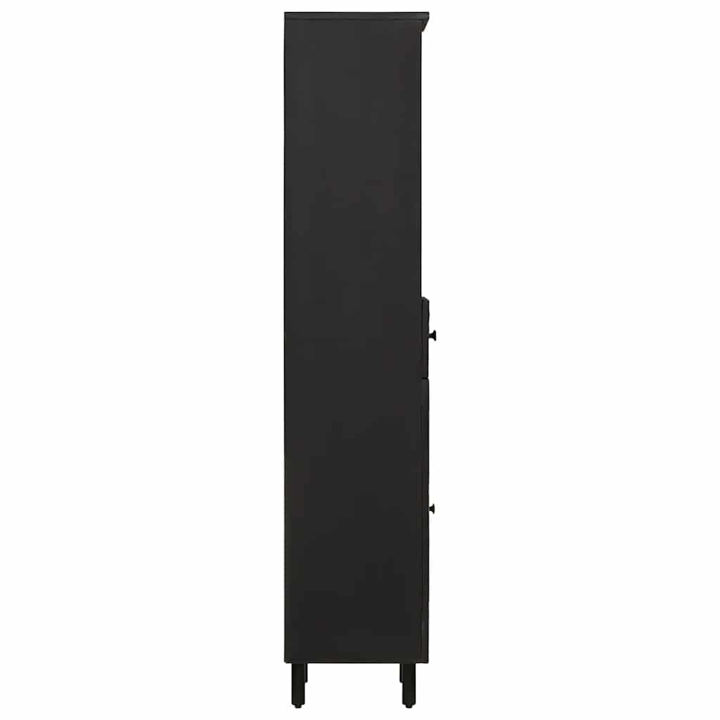 Badschrank 38x33x160 cm Massivholz Mango