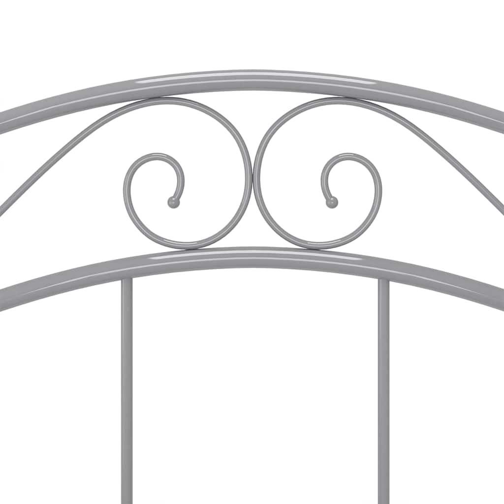 Bett Schwarz Metall 90x200 cm