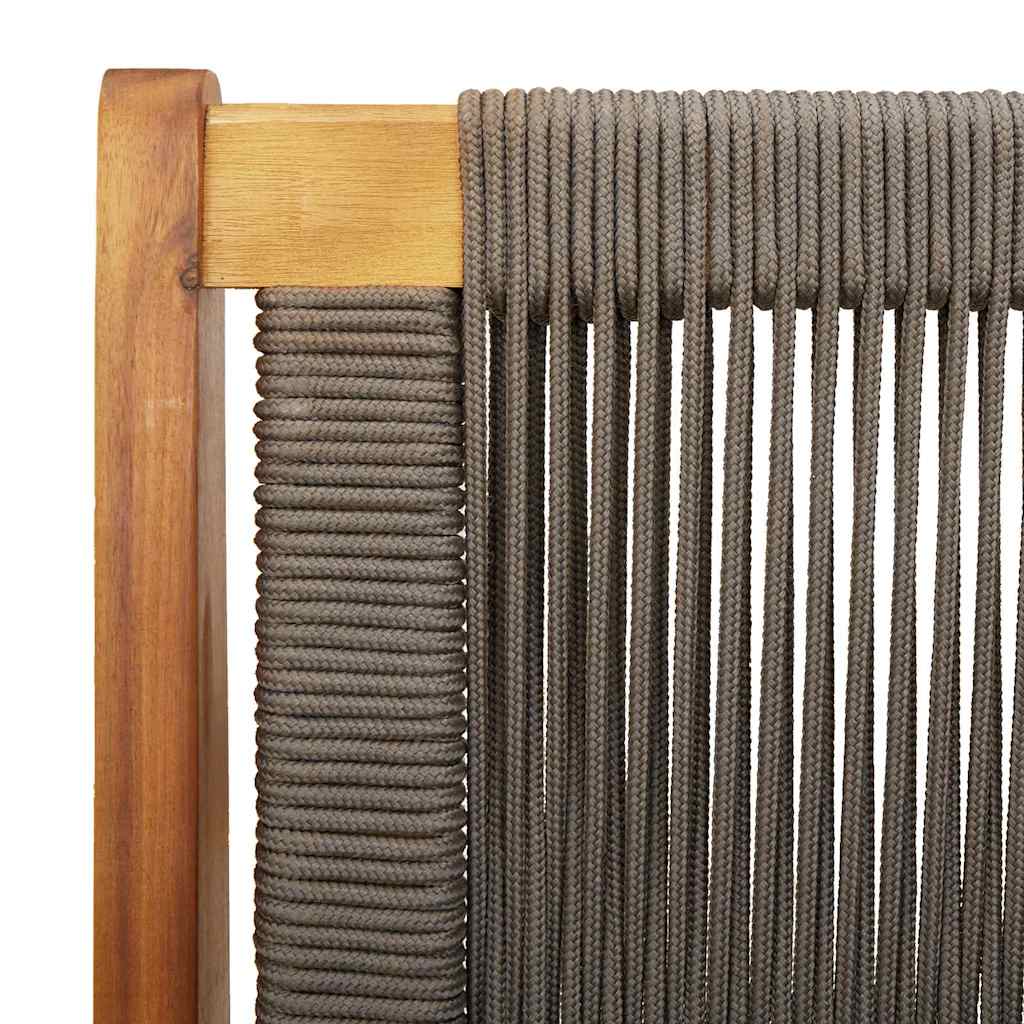 gartenmöbel Schwarz 122 x 78 x 73 cm Massivholz Akazie
