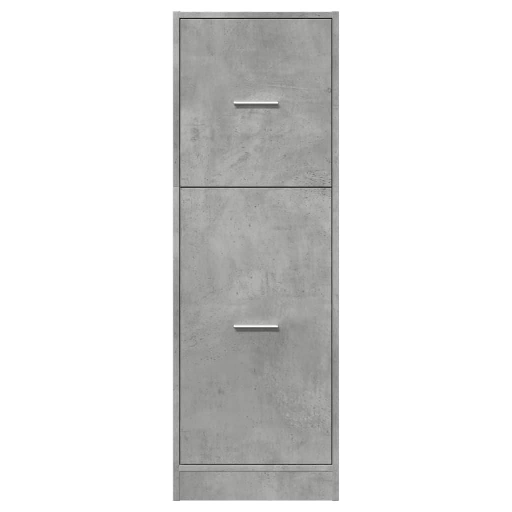 Apothekerschrank Weiß 30 x 41 x 174,5 cm Holzwerkstoff