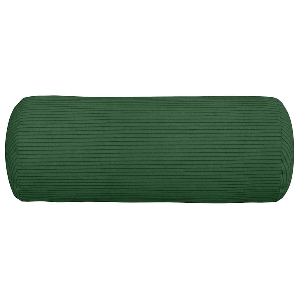 Bolsterkissen 2 pcs Hellgrau Ø 15 x 40 cm Cordstoff