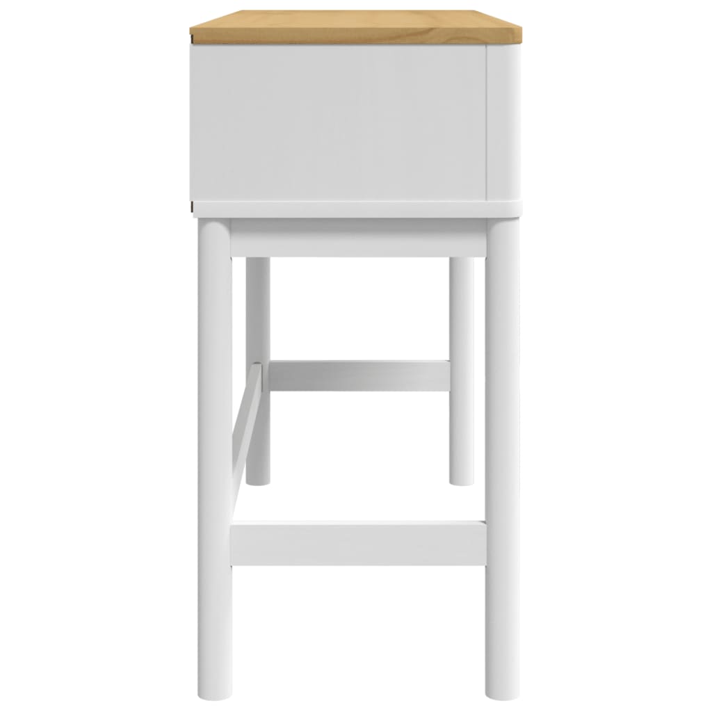 Konsolentisch FLORO Wachsbraun 89,5x36,5x73cm Massivholz Kiefer