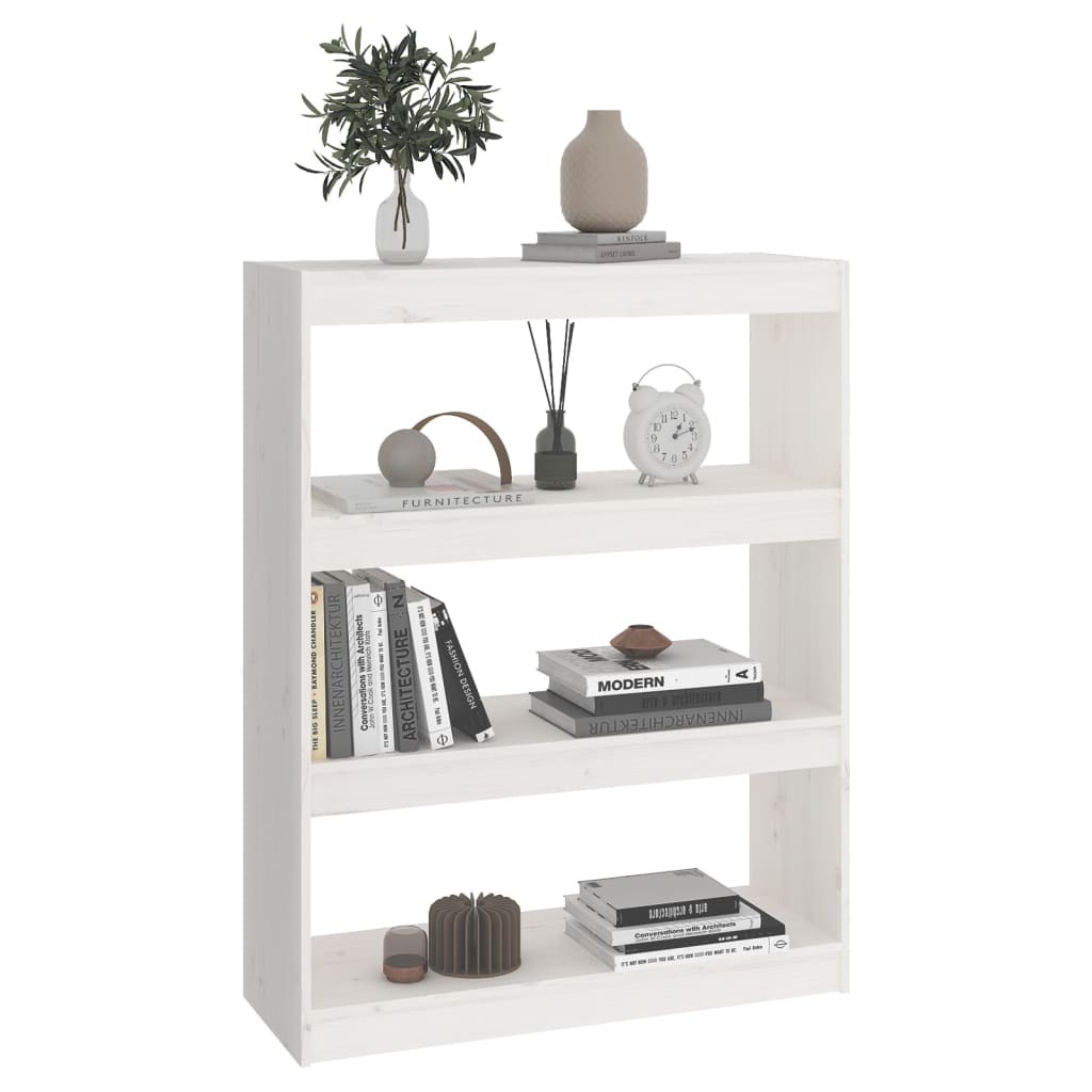 Bücherregal/Raumteiler 80x30x71,5 cm Massivholz Kiefer