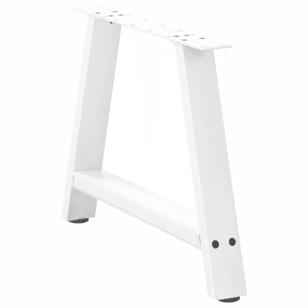 Couchtischbeine A-Form 2 Stk. 30x(30-31) cm Stahl