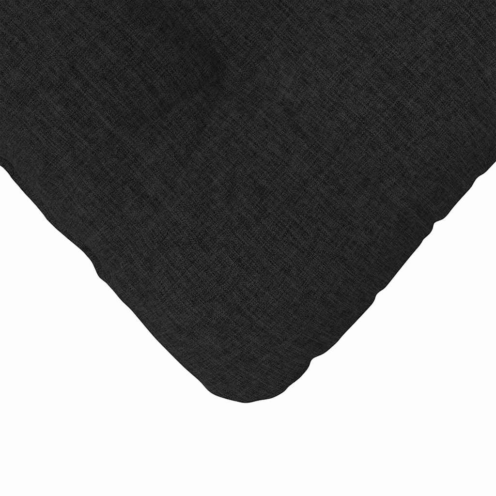 Sitzkissen 4 pcs Hellgrau 40 x 40 x 12 cm Stoff