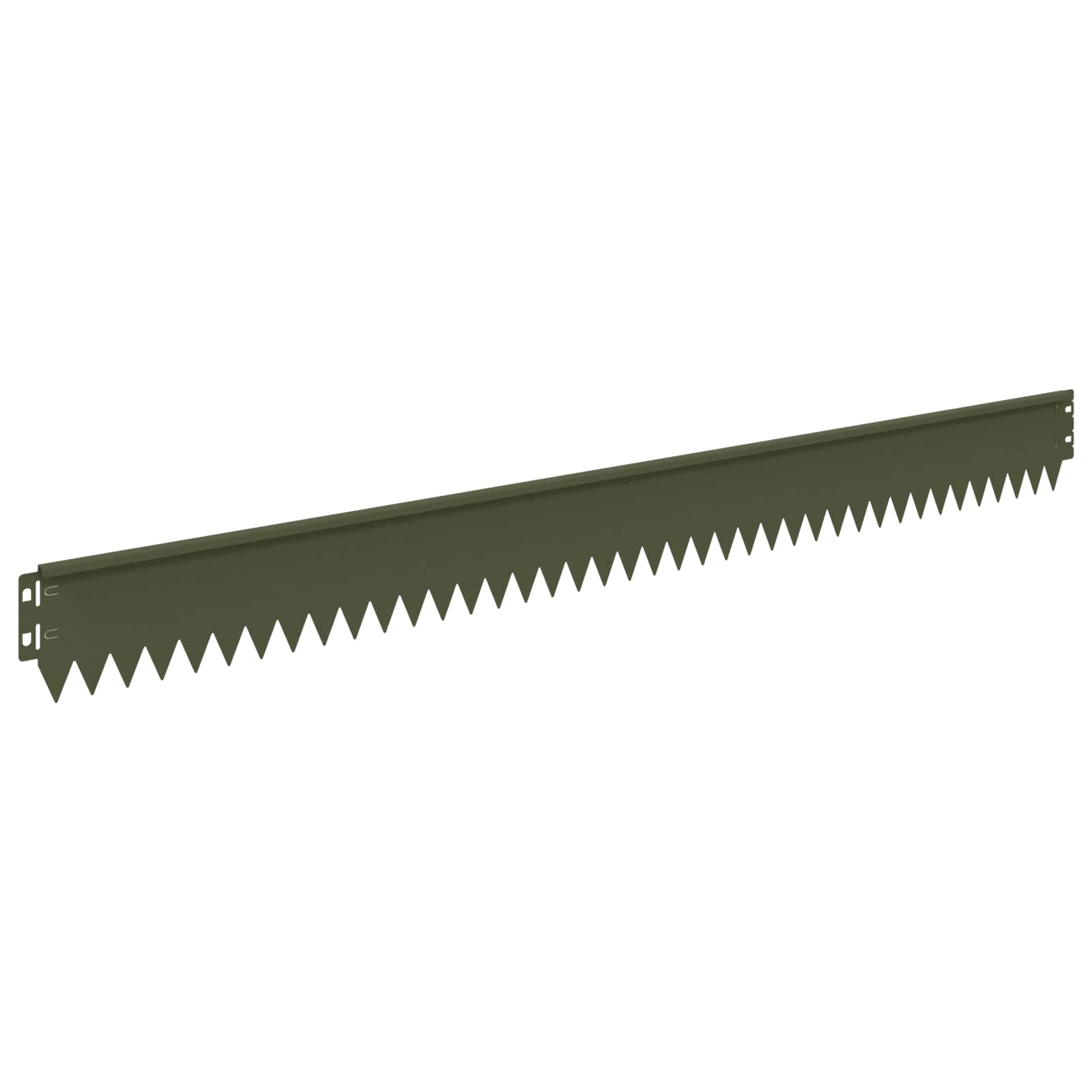 Raseneinfassung 10 pcs 103 x 10 cm Stahl Schwarz