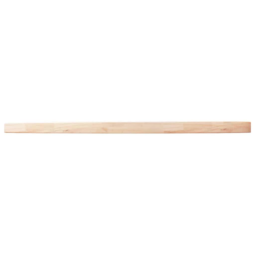 Tischplatte Ø40x2,5 cm Massivholz Kiefer