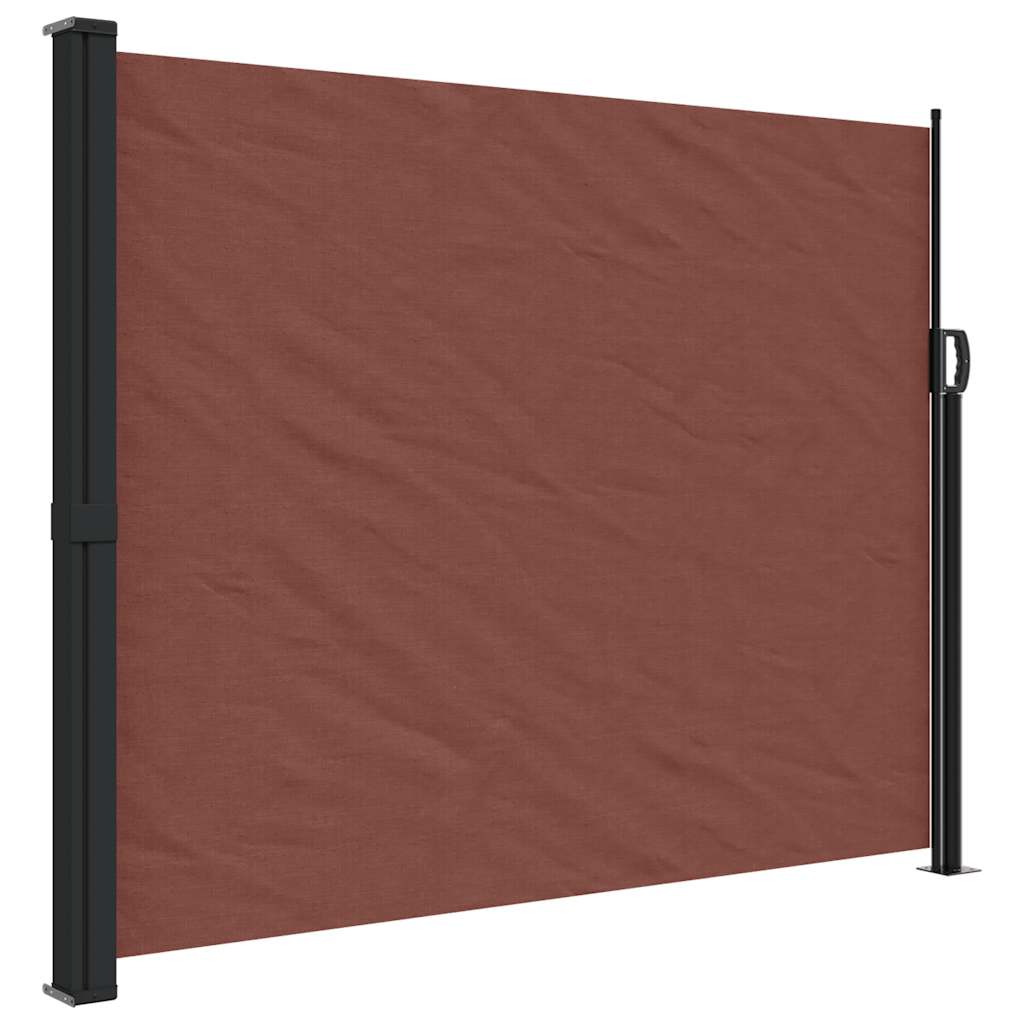Seitenmarkise Ausziehbar Schwarz 100x300 cm
