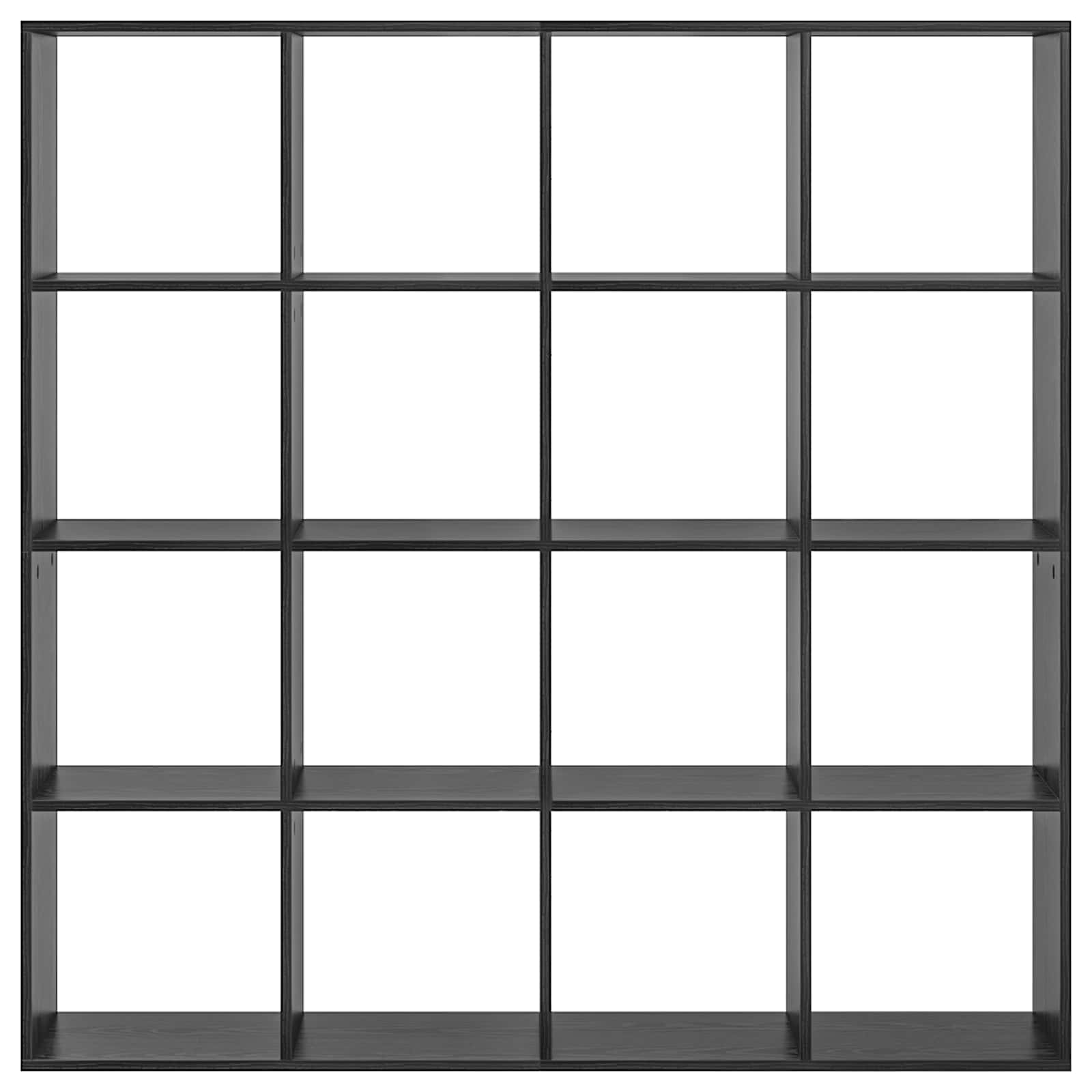 Bücherregal Weiß 137,5x29x137,5 cm Holzwerkstoff