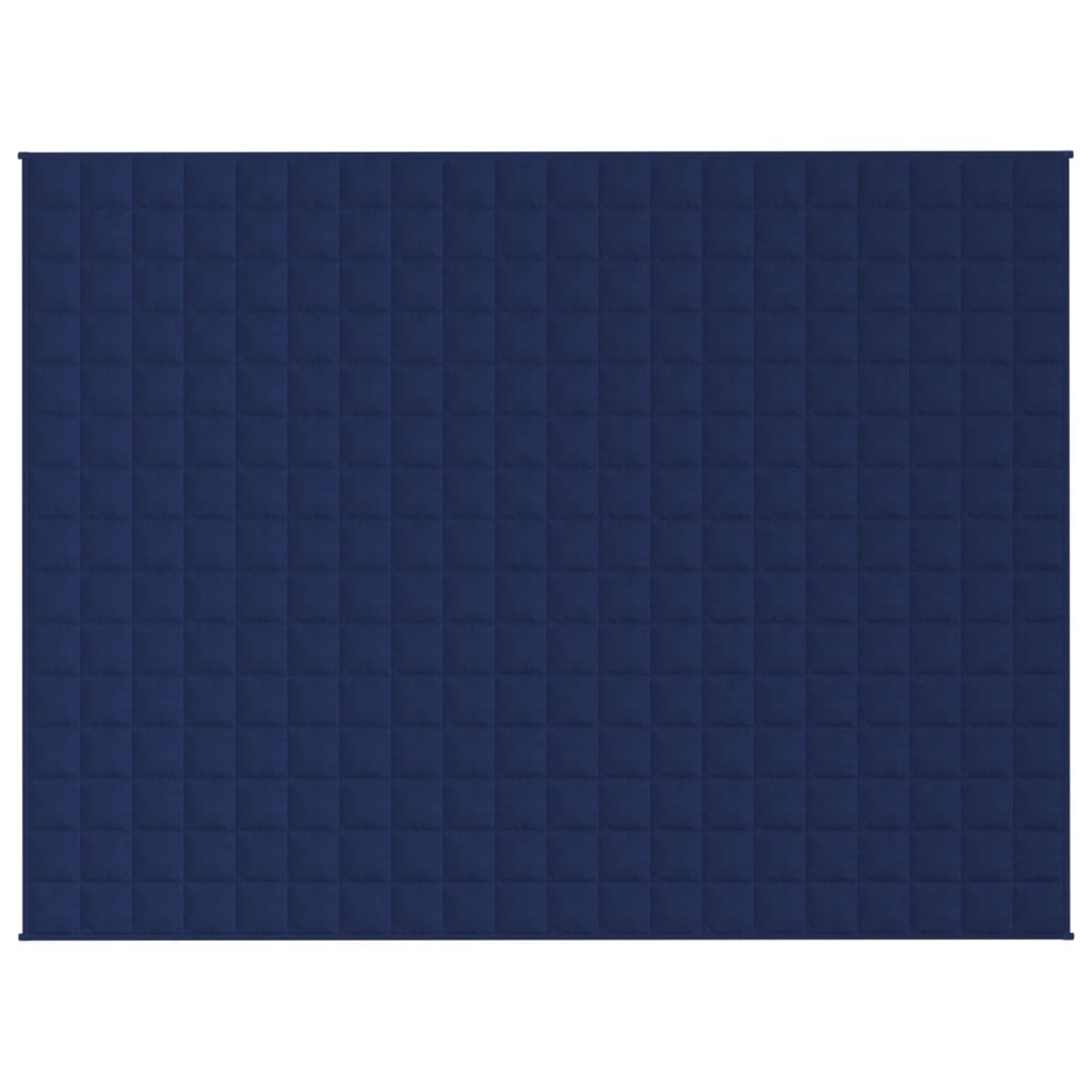 Gewichtsdecke Grau 122x183 cm 5 kg Stoff