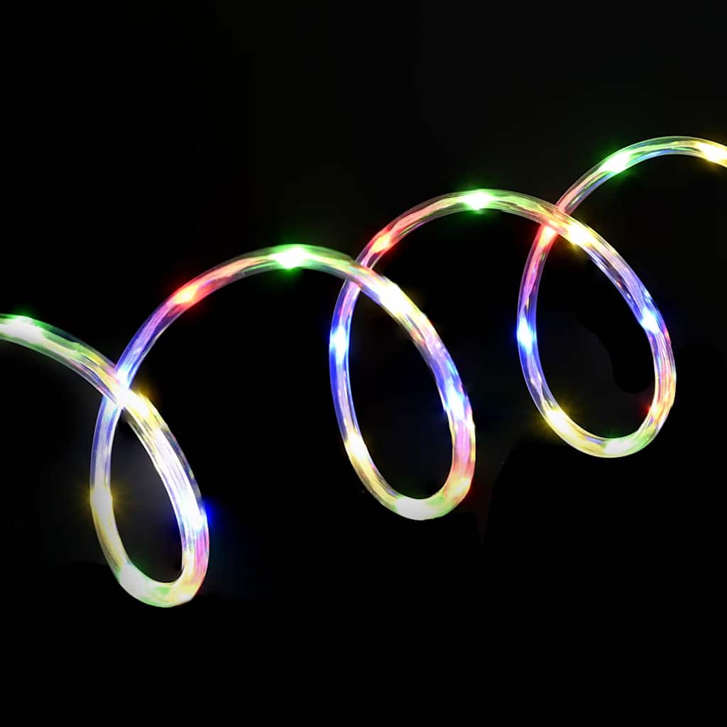 Lichtseil mit 120 LEDs Warmes Weiß 5 m PVC