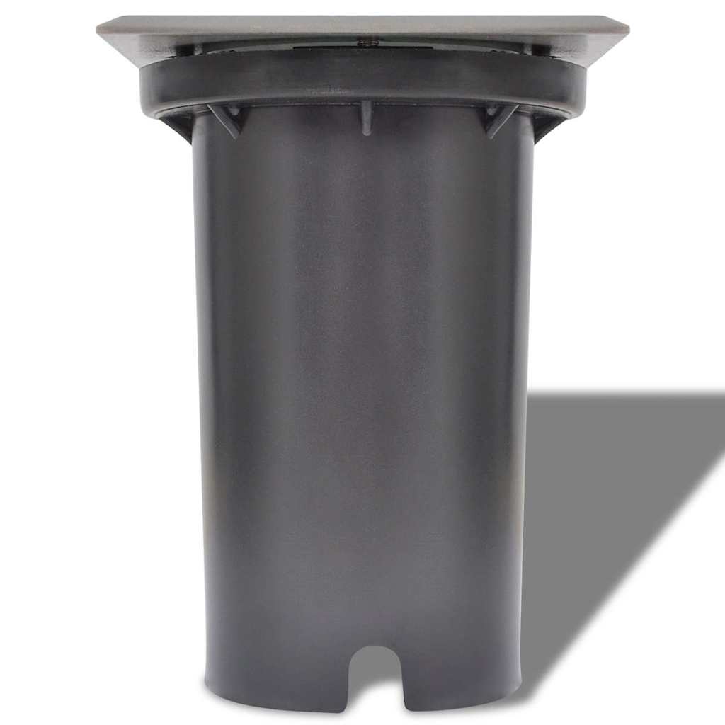 LED-Bodeneinbaustrahler 3 Stk. Outdoor Rund
