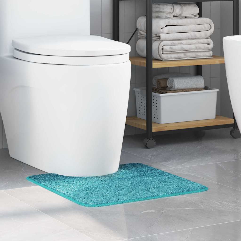 Rutschfeste Badematte mit Toilettenausschnitt Dunkelgrau