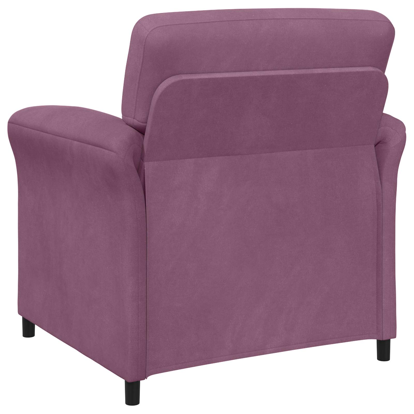 1-Sitzer Sofa Hellgrau 88 x 83 x 95 cm Samt