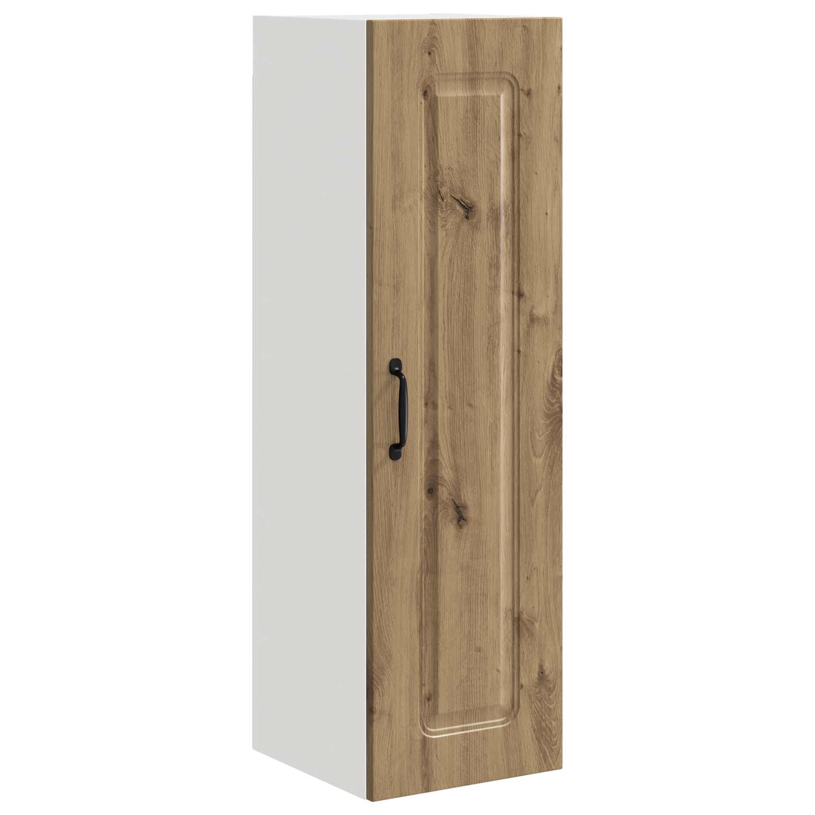 Herdumbauschränke 2 Stk. Kalmar Weiß Holzwerkstoff