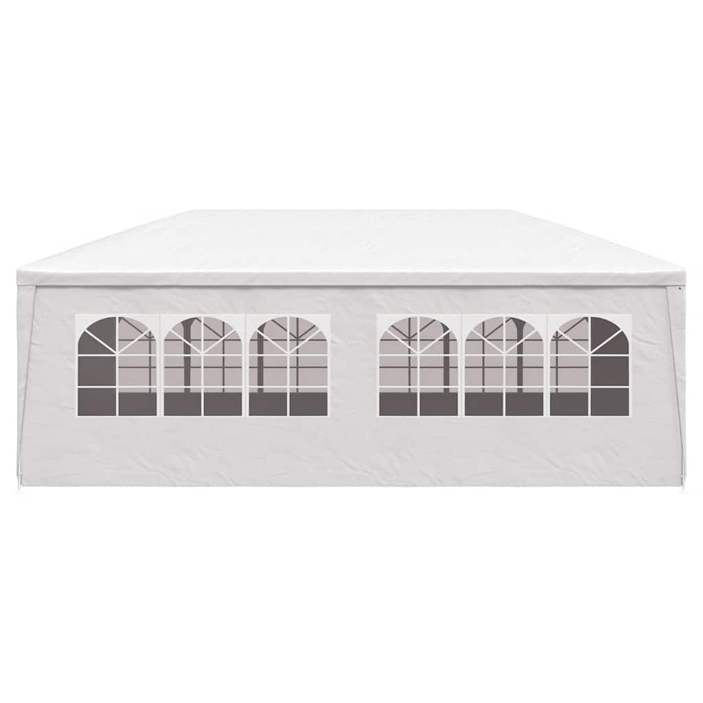 Party-Zelt 400 x 300 x 255 cm Rot PE und Stahl