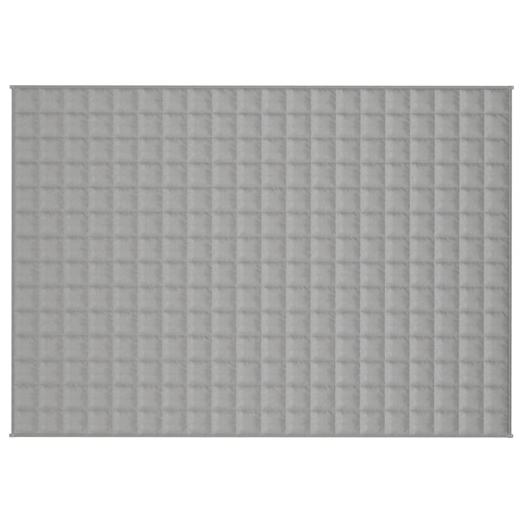 Gewichtsdecke Grau 122x183 cm 5 kg Stoff