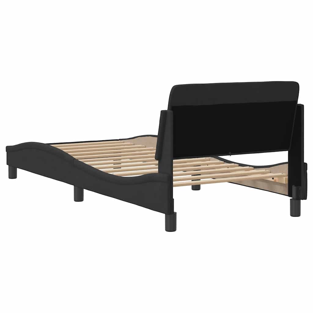 Bettgestell "Dover" Hellgrau 80x200 cm Samt