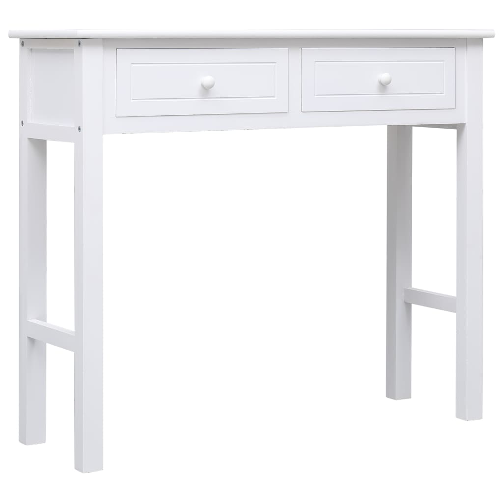 Konsolentisch Grau 90×30×77 cm Holz
