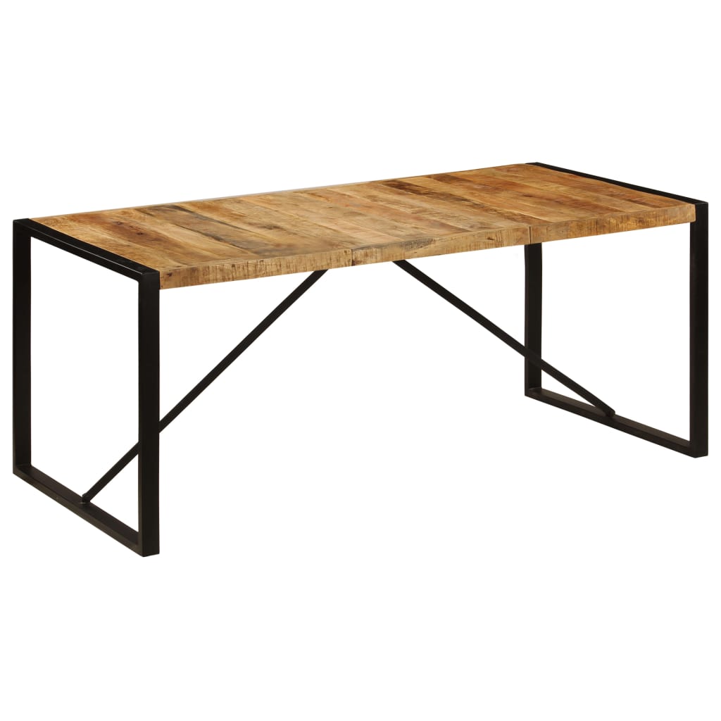 Esstisch 220x100x75 cm Massivholz Akazie