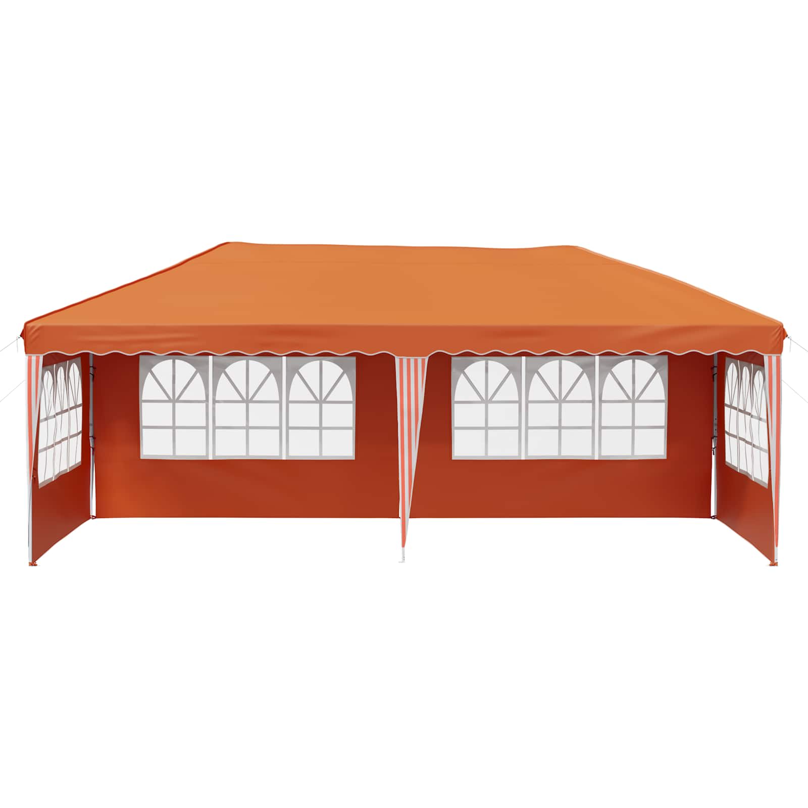 Pop-up Partyzelt 575 x 290 x 245 cm Creme