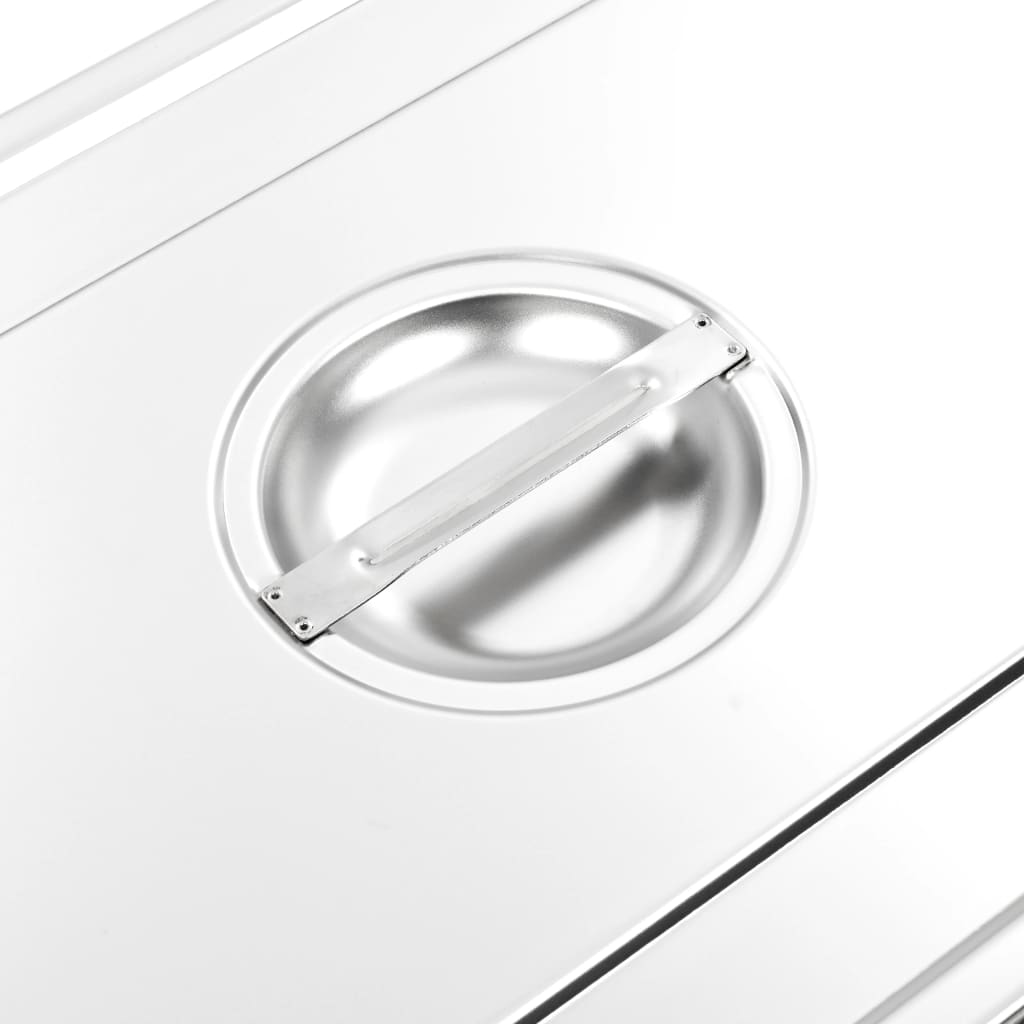 Deckel für GN 1/4 Behälter 4 Stk. Edelstahl