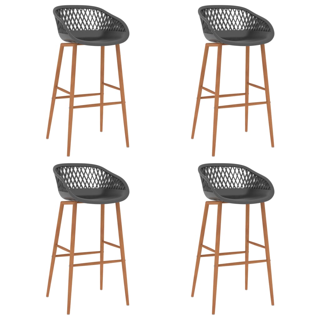 7-tlg. Bar-Set Weiß und Schwarz