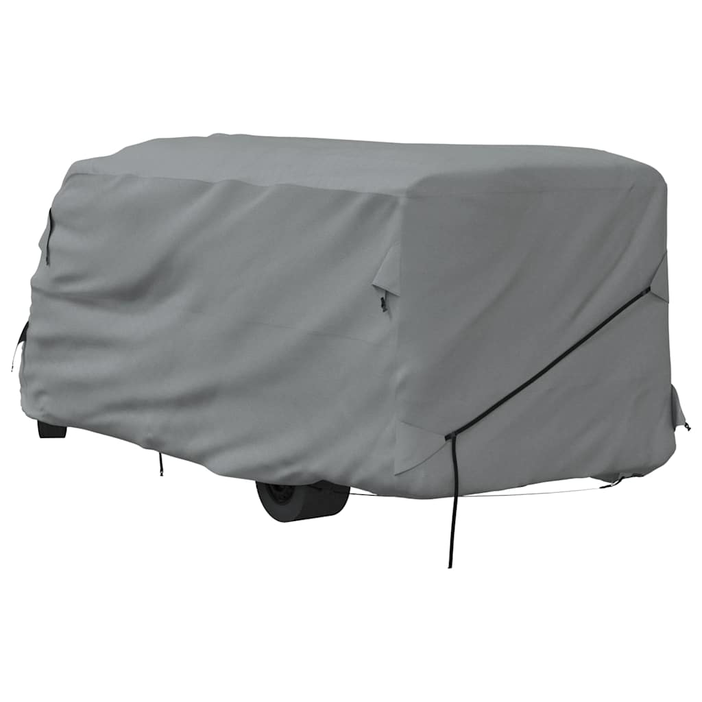 Schutzhülle für Wohnmobil Grau 570x235x275 cm Vliesstoff