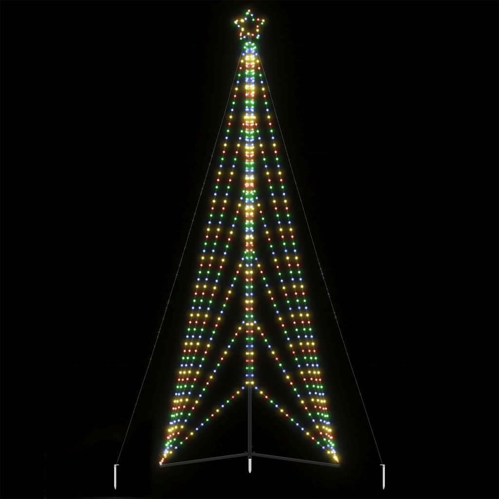 LED Weihnachtsbaum 363 LEDs Warmweiß 182 cm