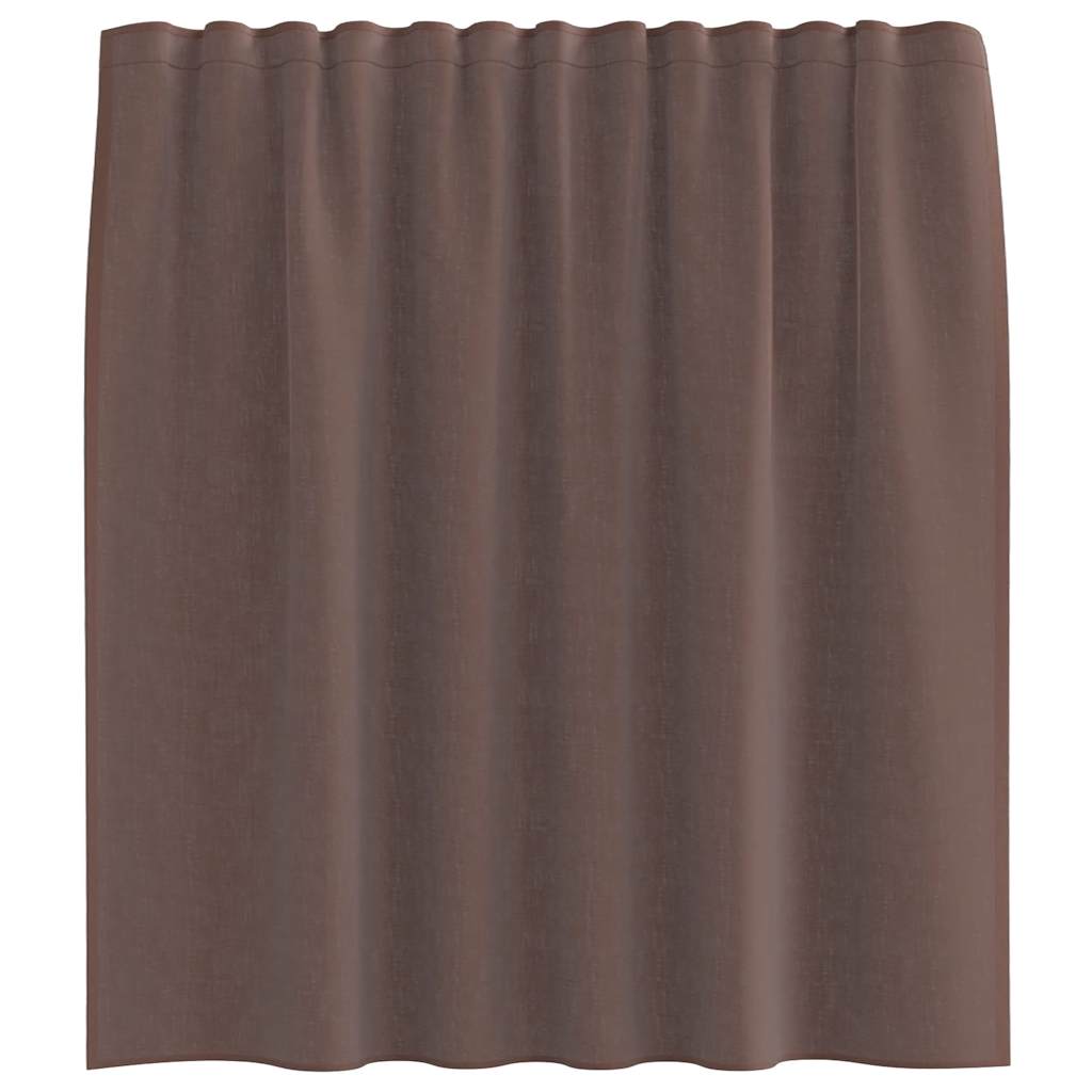 Voile Vorhänge mit Ösen 2 Stk. Apfelgrün 140x140 cm