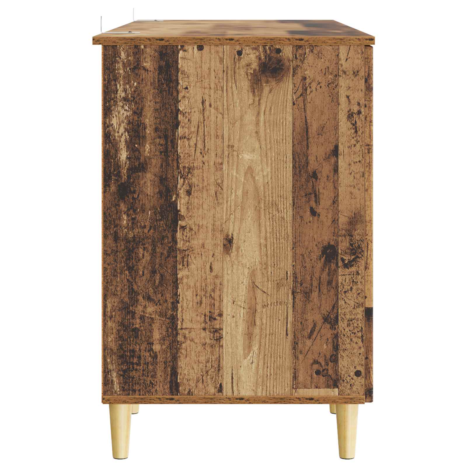 Schreibtisch mit Regal Schwarz 142,5 x 50 x 75 cm Holzwerkstoff