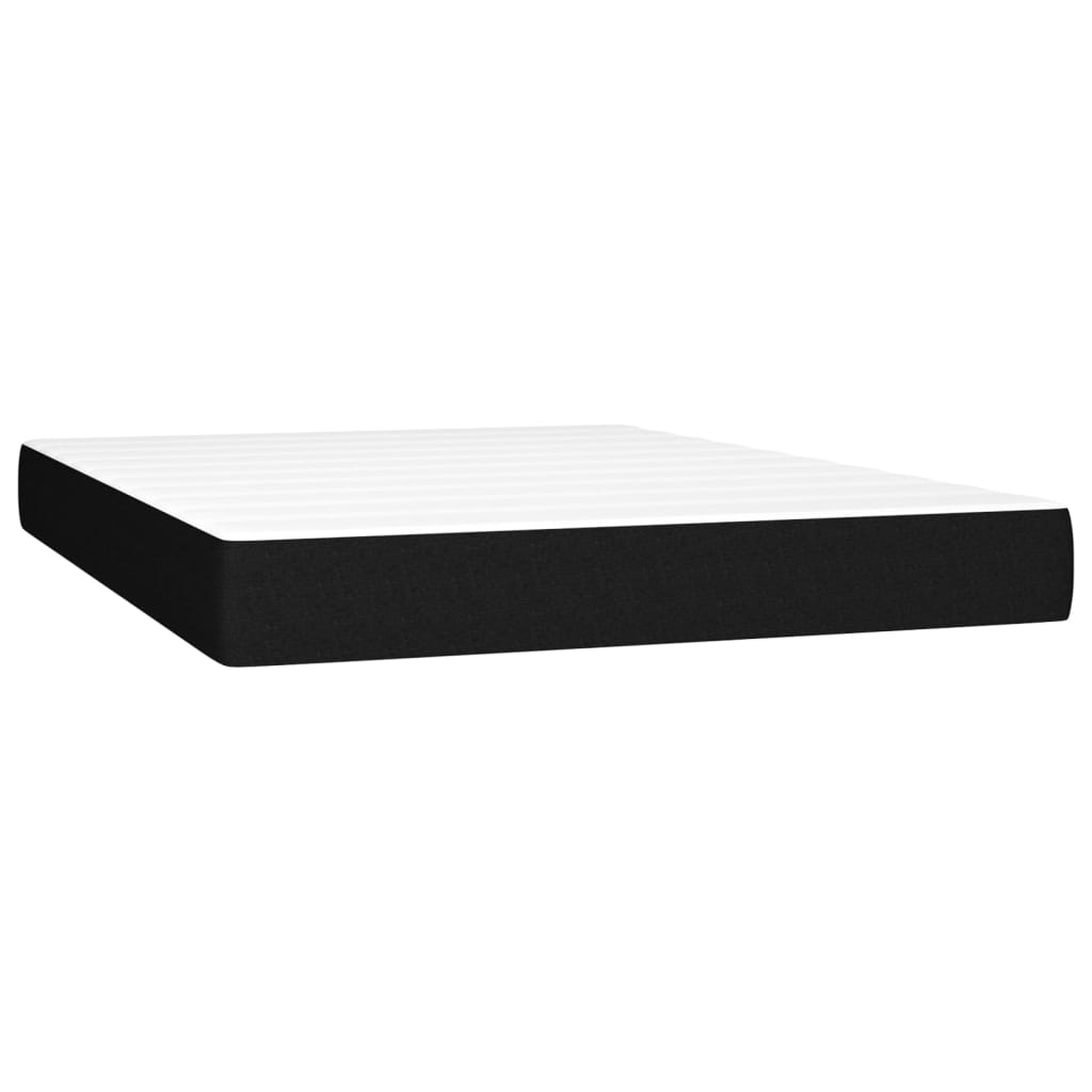 Taschenfederkernmatratze Mittel Hellgrau 80x200x20 cm Stoff