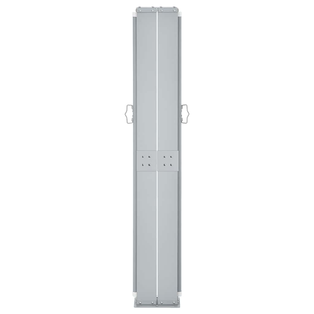 Ausziehbare Seitenmarkise 160×600 cm Braun