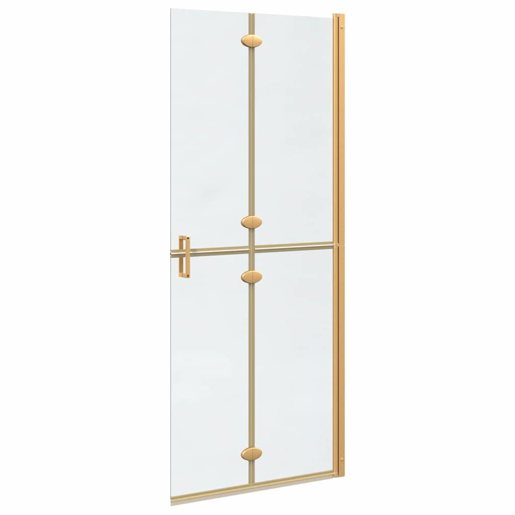 Faltbare begehbare Duschwand Transparentes ESG Glas 70x190 cm