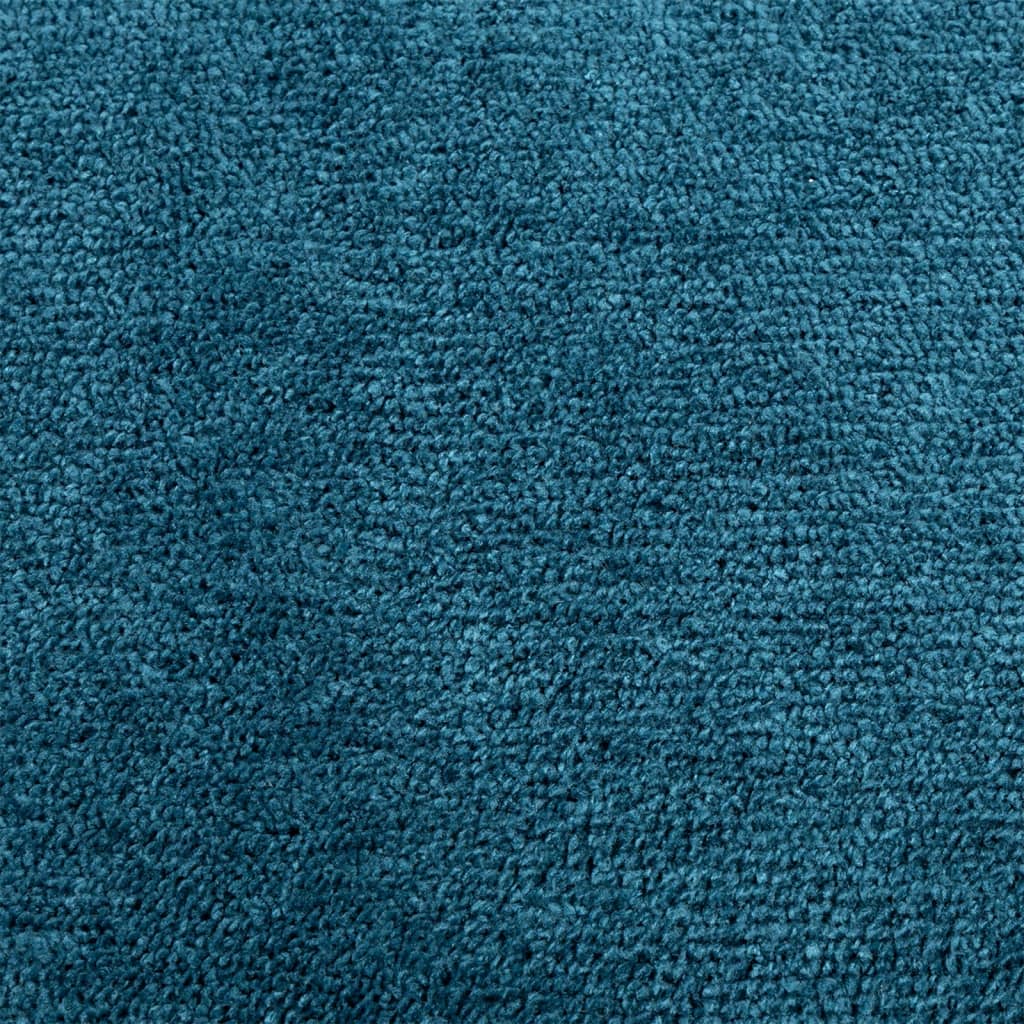 Teppich OVIEDO Kurzflor Anthrazit 120x120 cm