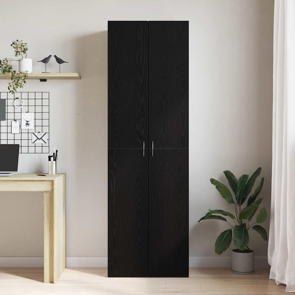 Aktenschrank Weiß 60x32x153 cm Holzwerkstoff