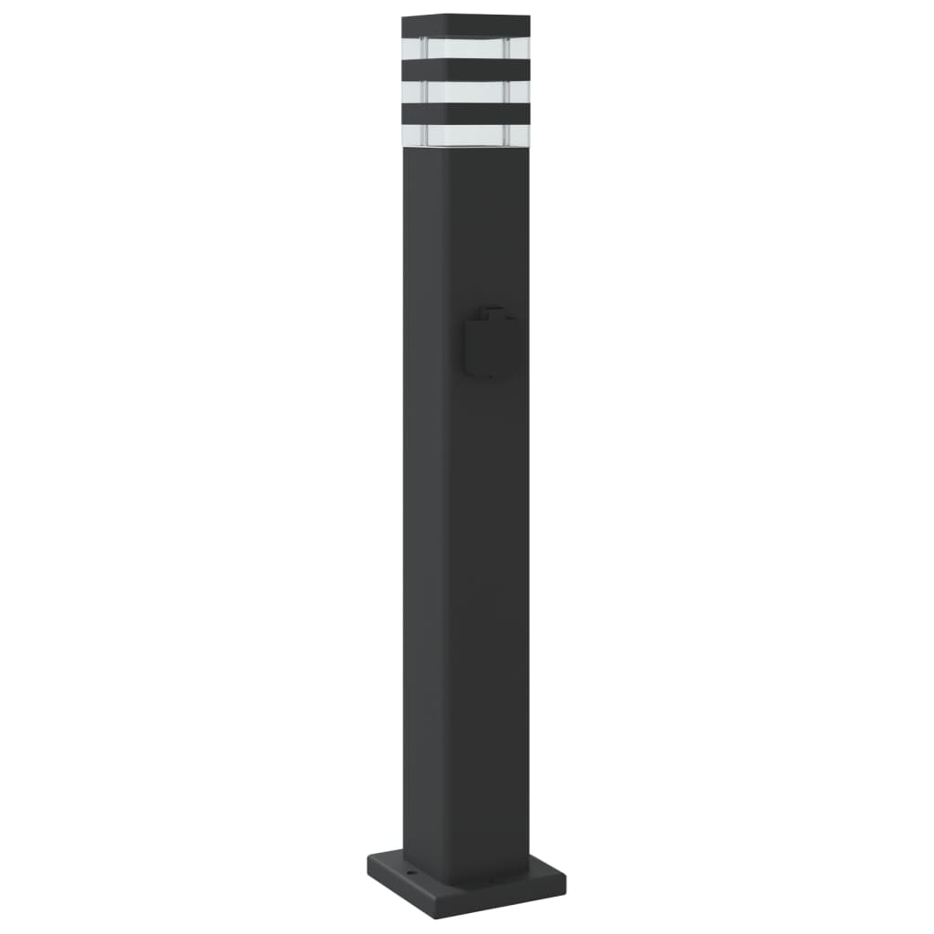 Wegeleuchte Schwarz 50 cm Aluminium