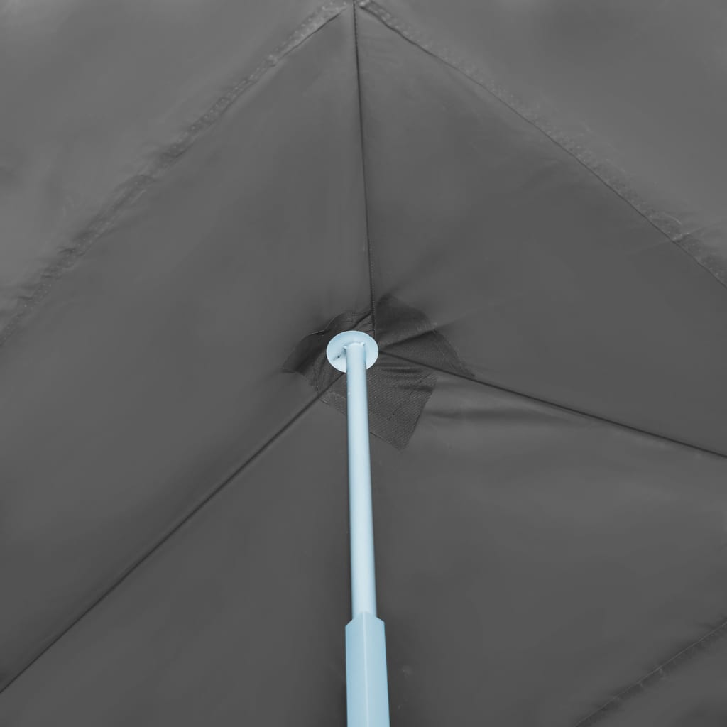 Faltzelt Partyzelt Pop-Up mit 8 Seitenwänden 870x291x315 cm Creme
