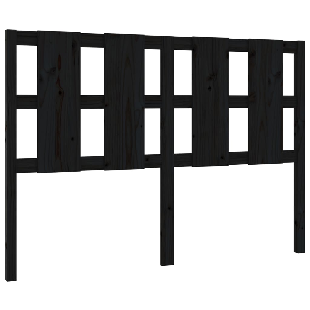 Kopfteil Grau 80,5x4x100 cm Massivholz Kiefer
