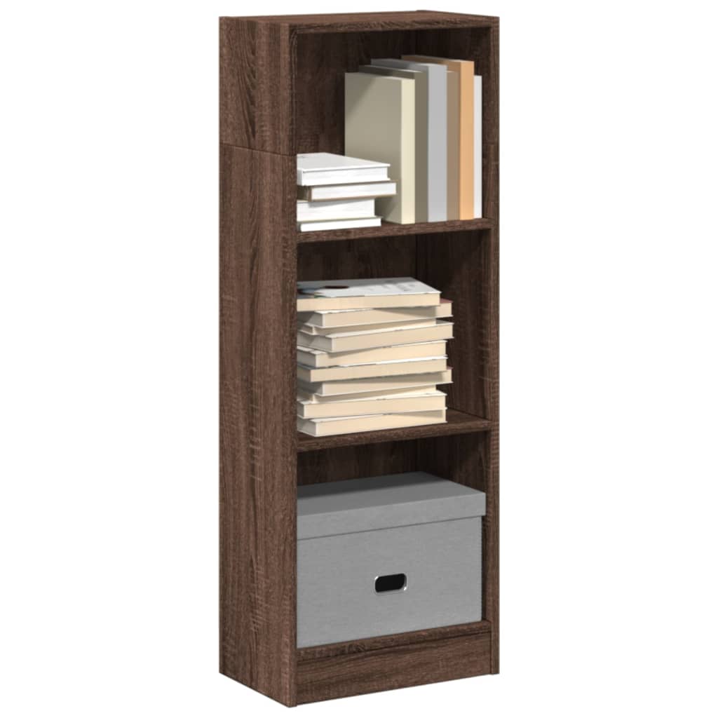 Bücherregal Weiß 40x24x75 cm Holzwerkstoff