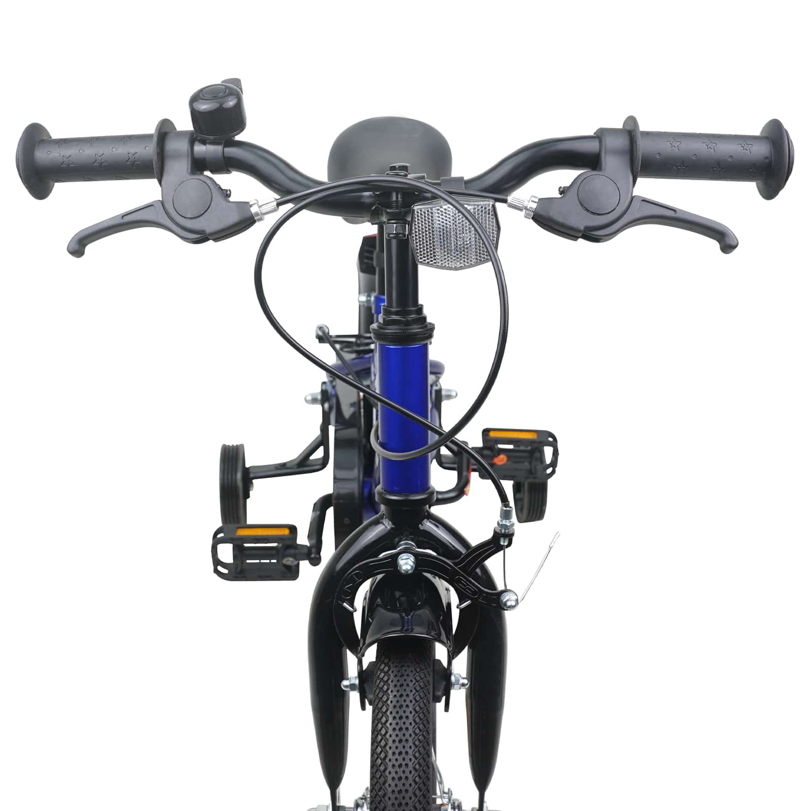 Kinderfahrrad 12 Zoll für 2-4 Jahre alt Schwarz Rot