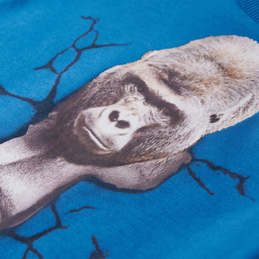 Kinder-Langarmshirt Dunkelocker 116