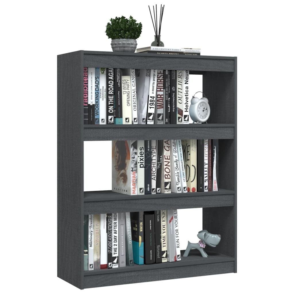 Bücherregal 40x30x71,5 cm Massivholz Kiefer