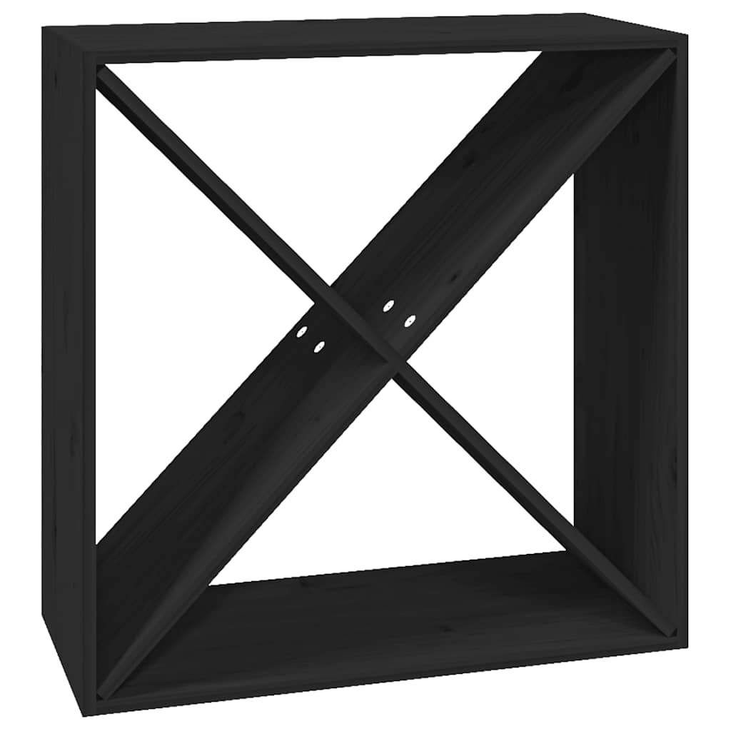 Weinschrank 56 x 25 x 56 cm Massivholz Kiefer