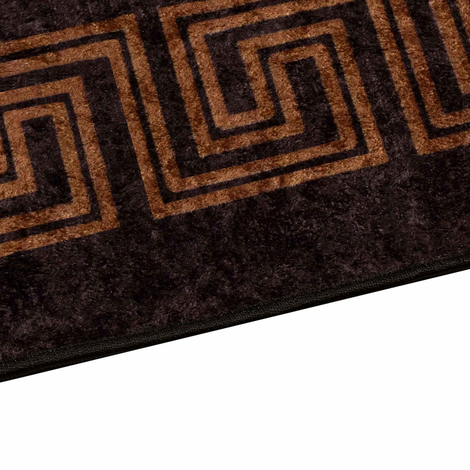 Teppich Waschbar Mehrfarbig 160x230 cm