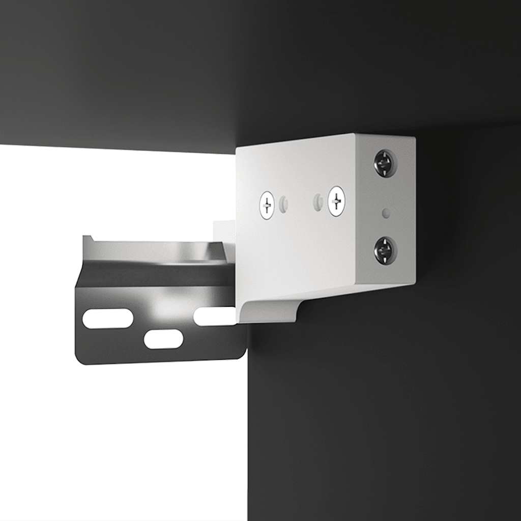 Hängeschrank Weiß 69,5x34x90 cm