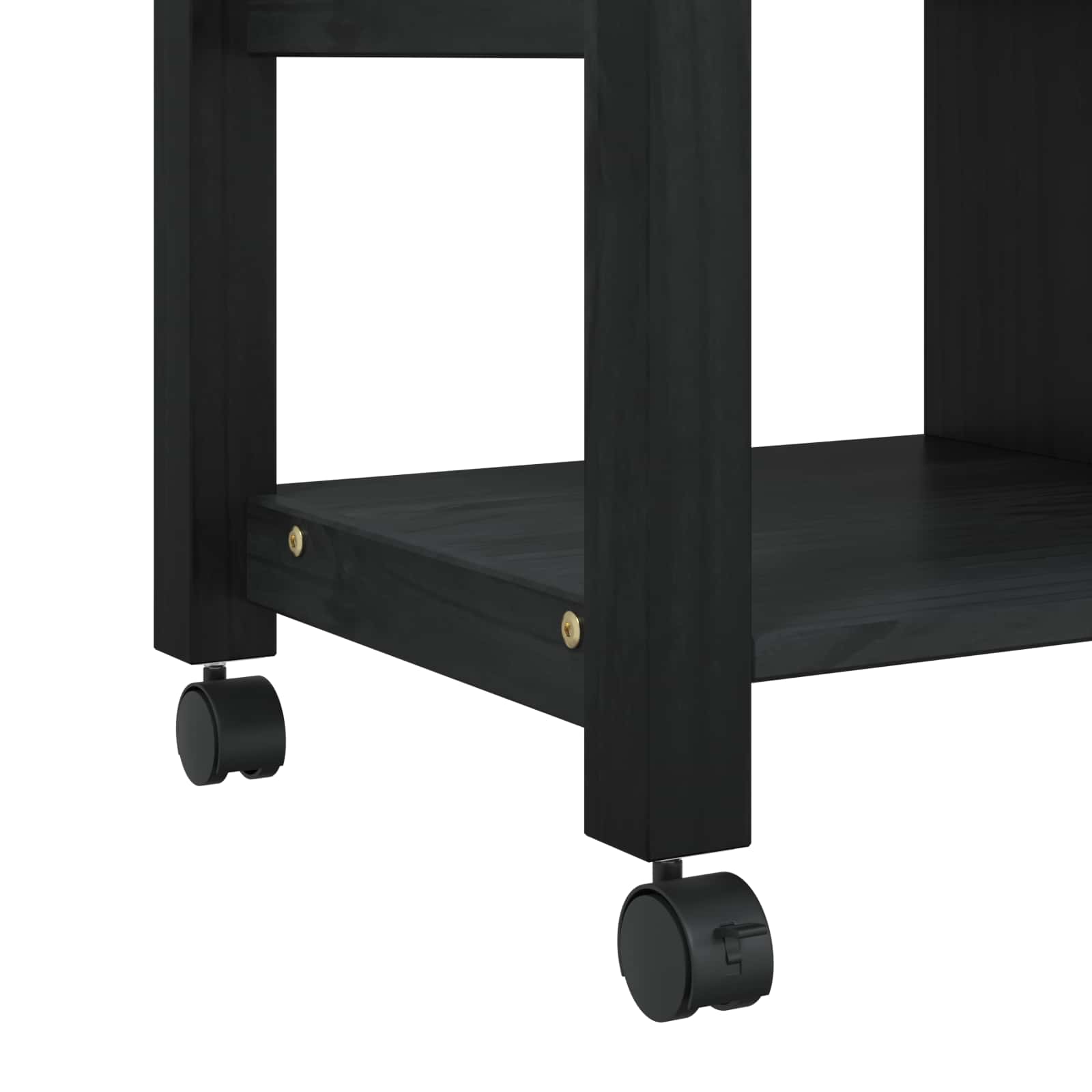 Küchenwagen MONZA 84x40x88,5 cm Massivholz Kiefer