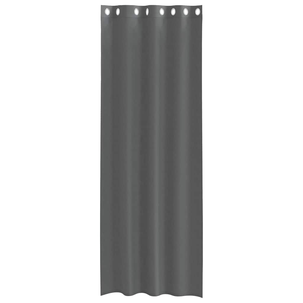 Voile Vorhänge mit Ösen 2 Stk. Apfelgrün 140x140 cm