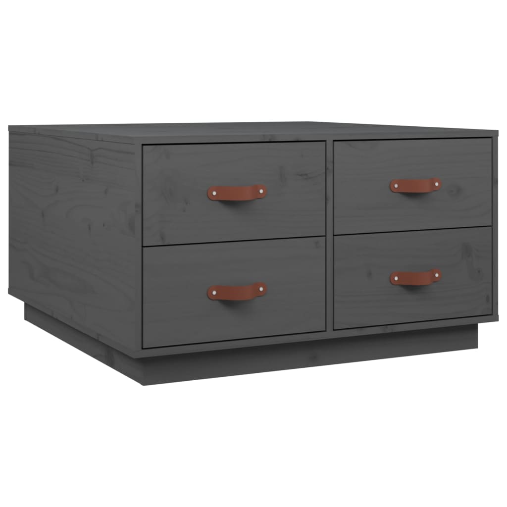 Couchtisch 80x80x45 cm Massivholz Kiefer